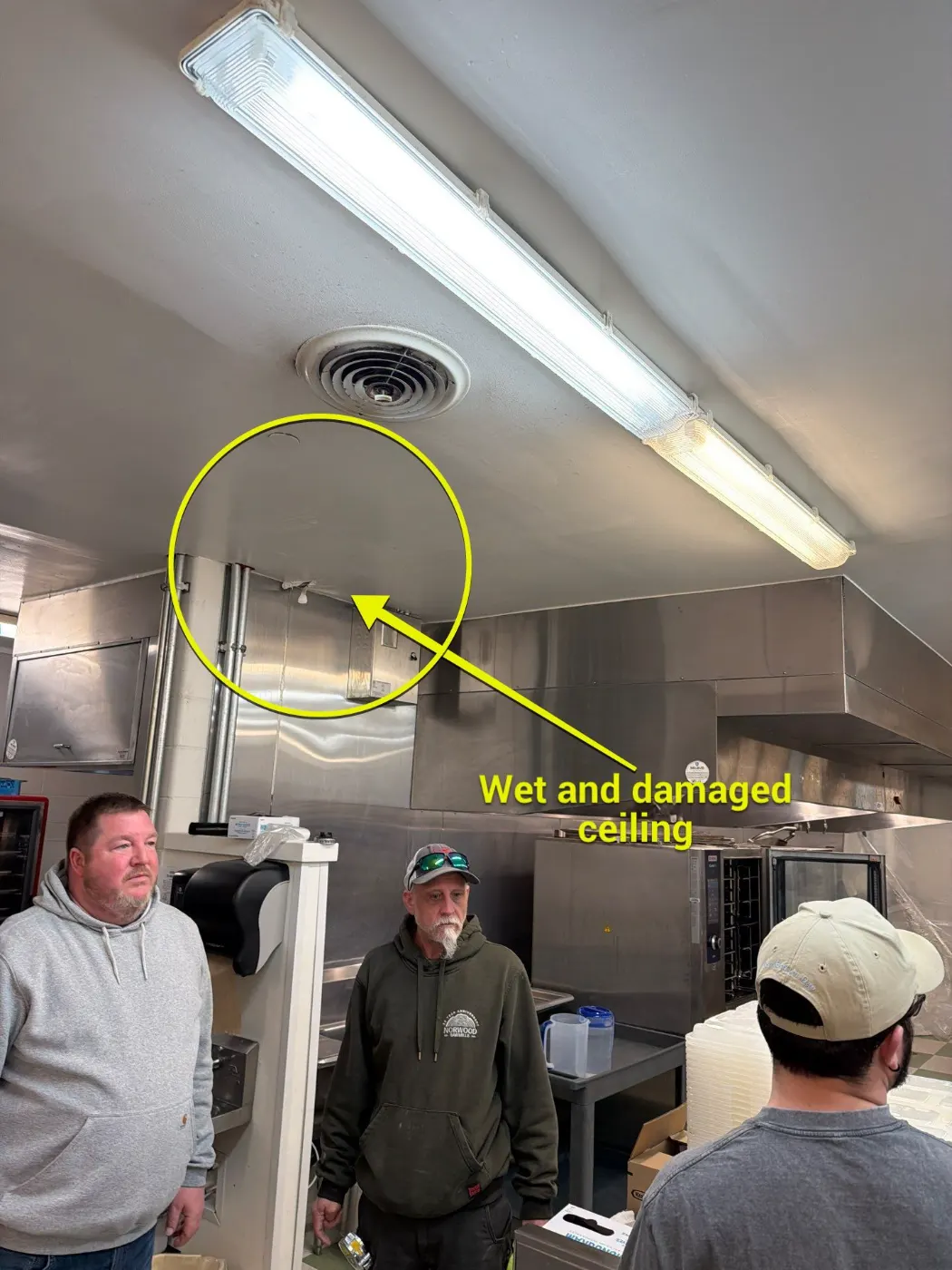 Large-scale water extraction in Pittsboro business space